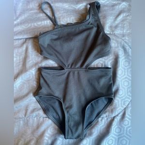 Girl one piece swimsuit